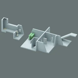 elementy, struktura schronu