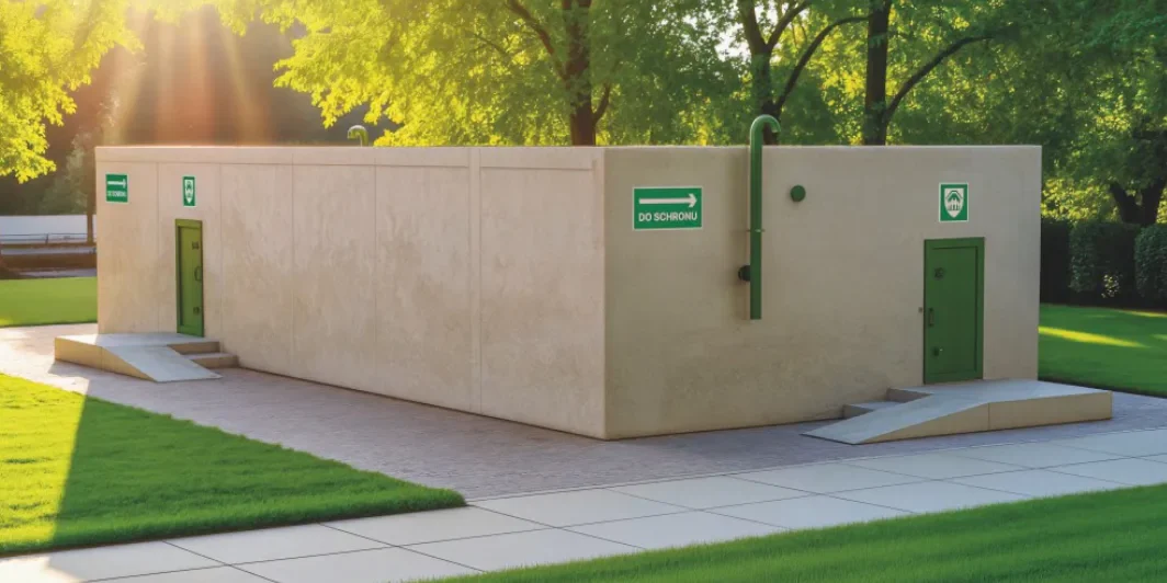 schron naziemny - Safe50 - obrona cywilna