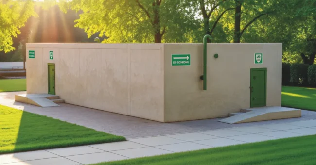 schron naziemny - Safe50 - obrona cywilna