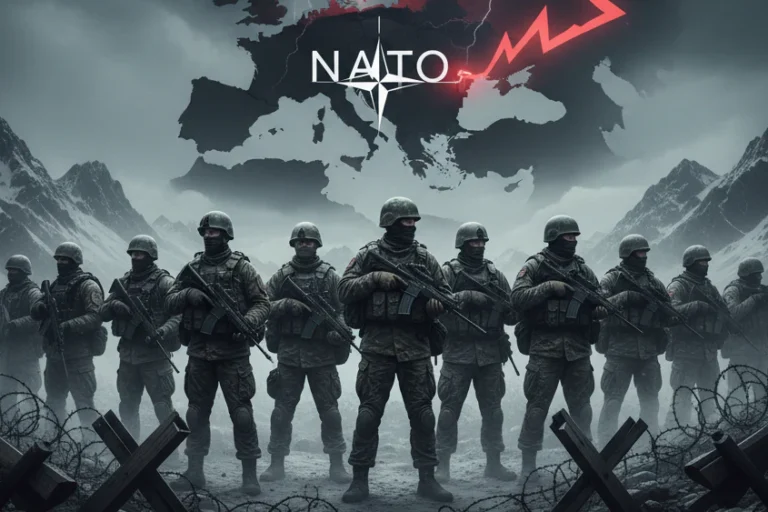 Kraje NATO muszą przygotować się na potencjalny atak Rosji w niedalekiej przyszłości - grupa żołnierzy na granicy