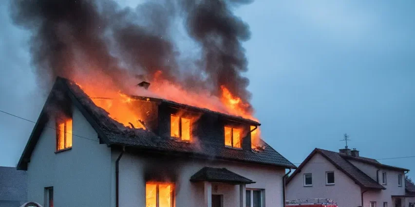 pozar_domu_2026 Pożar domu (ogień), co warto mieć na wypadek pożaru
