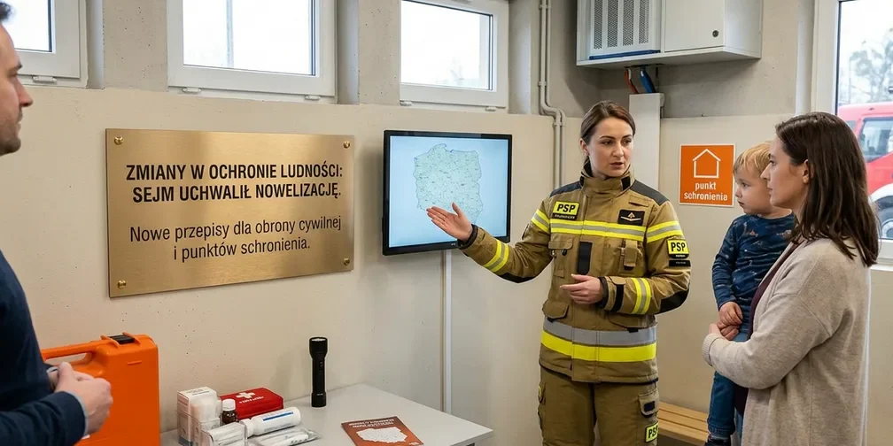 nowelizacja przepisów Obrona cywilna - punkty schronienia