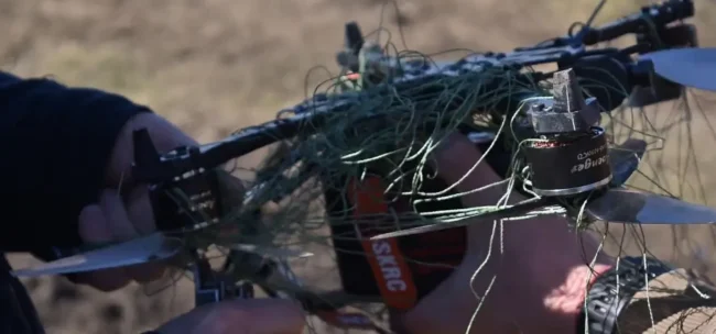 sieć na drony - ochrona