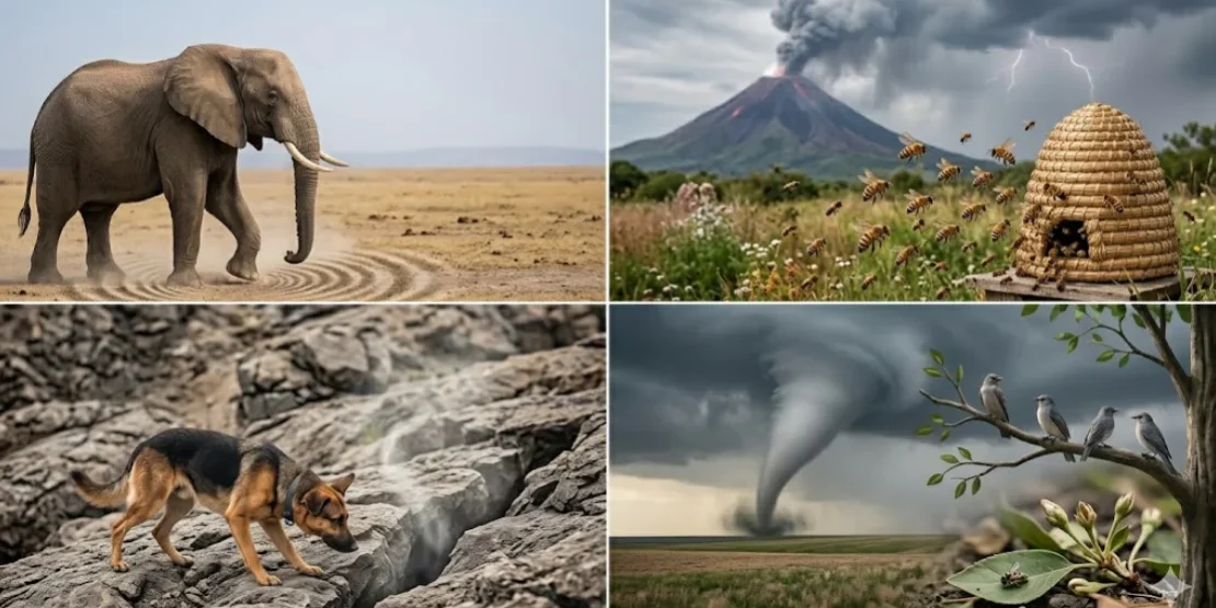 zwierzęta czuja zagrożenie wcześniej