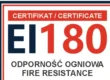 certyfikat odporność ogniowa