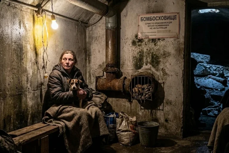 różny stan schronów w Kijowie
